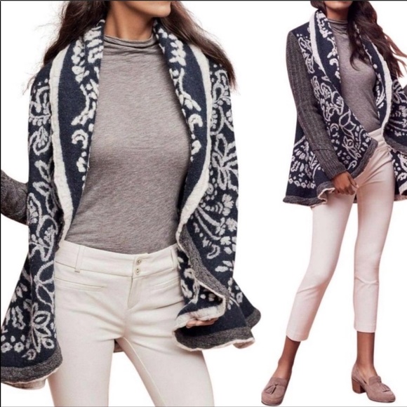 Anthropologie Sweaters - Anthropologie Sleeping On Snow First Snow Cardigan